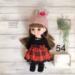 No.54ソランちゃん・メルちゃん服＊黒長T&リネンスカート