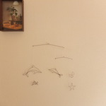 ワイヤーで作ったモビール☆