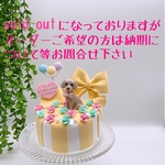 オーダーメイドペットクレイリボンケーキ.｡.:*♡