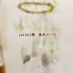 ༜ppt265s様　専用ページ༜