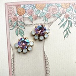 peach pink pierce / earring
