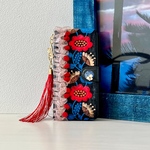 《受注製作》 Red Flower×Black iPhoneケース/スマホケース❁♡ほぼ 全機種対応　