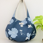 【受注製作】　yuwa  お花のワンハンドルバッグ　