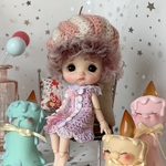 ピンクソーダSET＊stodoll用（5インチぐらい）