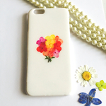 紫陽花の花束/押し花ケース/iPhoneケース