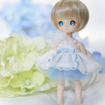 チュールミニドレス（オビツ11、brownie.ピコニーモP対応）