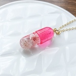 《再販》妖精さんのお薬ペンダント〜幸福〜 ピンク