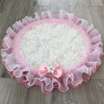 Roseプリンセスカフェマット✨犬用（直径52ｾﾝﾁ程）