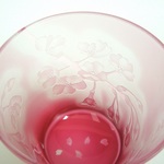 桜のグラス【混入物あり】