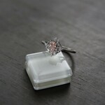 オレゴンサンストーン　　リエルフレームリング　SILVER925