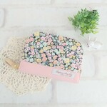 ラウンドミニ財布✤リバティ・チャイブ×薄ピンク