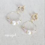 fairy＊hoop  春の詩イヤリング