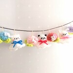 【受注制作】動物てるてる坊主ガーランド