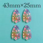 importアクリルチャーム　ピンク　4個入り