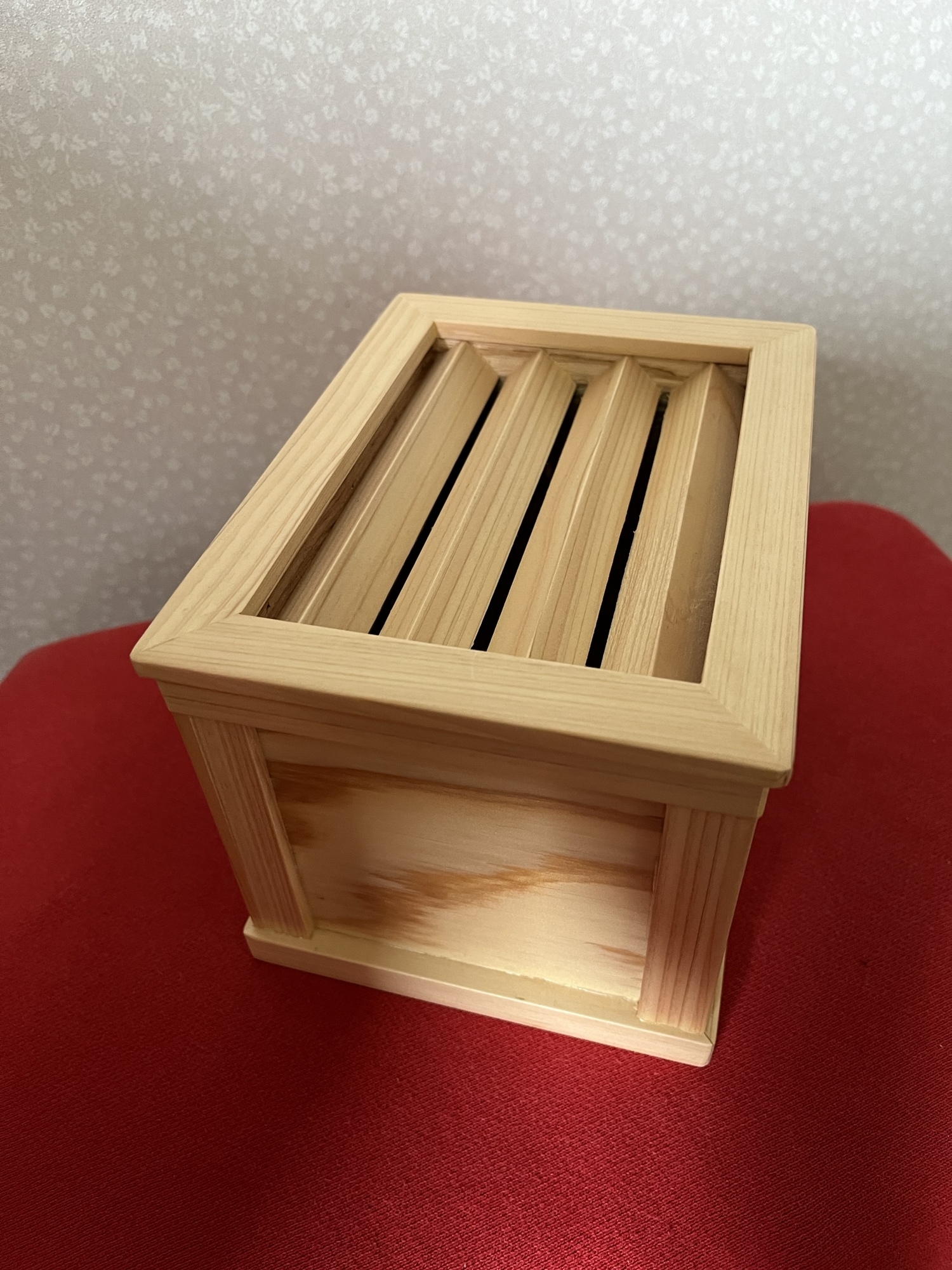 貯金箱 木工作 さいせん型 貯金箱 工作キット | ゆめ画材