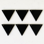 Black Triangle Pendant Tops