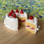 【再販】ミニチュア❤︎いちごのショートケーキ