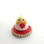 【受注制作】オカメインコちゃんだるま