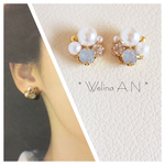 bijou×pearl ピアス/イヤリング 
