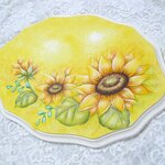 ご予約品❤向日葵のプレート