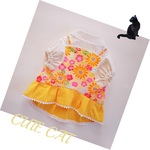 猫服🌻【限定完成品】キャミソールワンピ🌼向日葵★基本ﾌﾟﾗｽ★