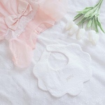 ふわふわレースbib♡お名前入り
