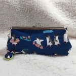 ペンギン柄がま口ペンケース🐧