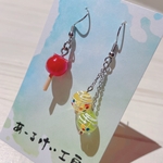 夏祭り♪りんご飴＆水風船＜金具変更無料＞