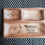 2800円→2700円‼︎送料無料★追加11！出生時間プレート☆出産祝いなどに..♪プレゼントスプーン付き☆