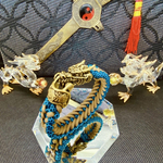 パラコードブレスレット【龍】真鍮バックル