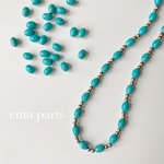 ターコイズbeads 8p