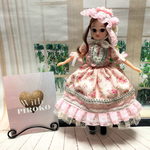 リカちゃん　ハンドメイド　ロリータ　ピンク