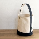 《754na様専用》"bucket bag" kinari × grey