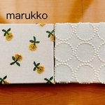 刺繍ファブリックパネル   2点セット　どのカラーでも！　どの種類でも！