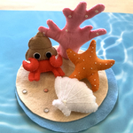フエルト夏浜辺II
