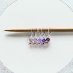 パープル系のステッチマーカー