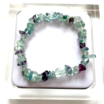 フローライト✳︎さざれ石のブレスレット［お値下げ中です］