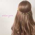 <再再販>【送料無料】<ホワイトハート>2wayバックカチューシャ★パーティー、女子力、個性的、カチューム、卒業式、結婚式、ウエディング、二次会、オシャレ、イベント、浴衣