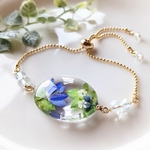 押し花のブレスレット