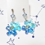 ☆人魚のパズルピースピアス☆