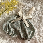 back ribbonサロペット