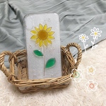 ひまわりのクリアカラーiPhoneケース