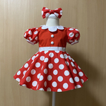 水玉ワンピース 110サイズ、120サイズ