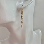 Wire Wrap パール ピアス