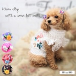 2個セット ミニサイズ ヘアピン ヘアクリップ ヘアアクセ バレッタ 極小犬 パピー 超小型犬 小型犬 犬 猫 ペット 服 犬服 猫服 洋服 ぼうしモチーフ ハット 花柄 HAT115 116
