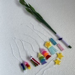 【今季最終】小さな七夕🎋笹飾り　送料込み