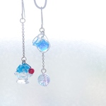 【特集掲載】ちいさなかき氷のアシンメトリーピアス/イヤリング
