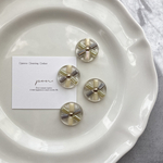 (再)花畑(ピアス/イヤリング/フラワー/緑/紫/黄色)