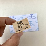 「寄り添うシカさん」スタンプ