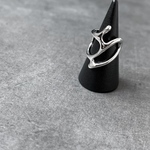 ▷ Silver ring R92